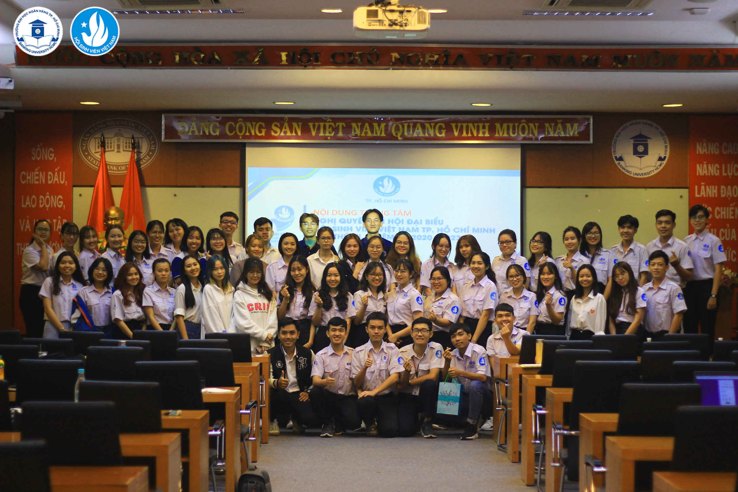 Hội nghị triển khai, quán triệt Nghị quyết Đại hội đại biểu Hội Sinh viên Việt Nam Thành phố Hồ Chí Minh lần thứ VI, nhiệm kỳ 2020 – 2023 kết thúc tốt đẹp.